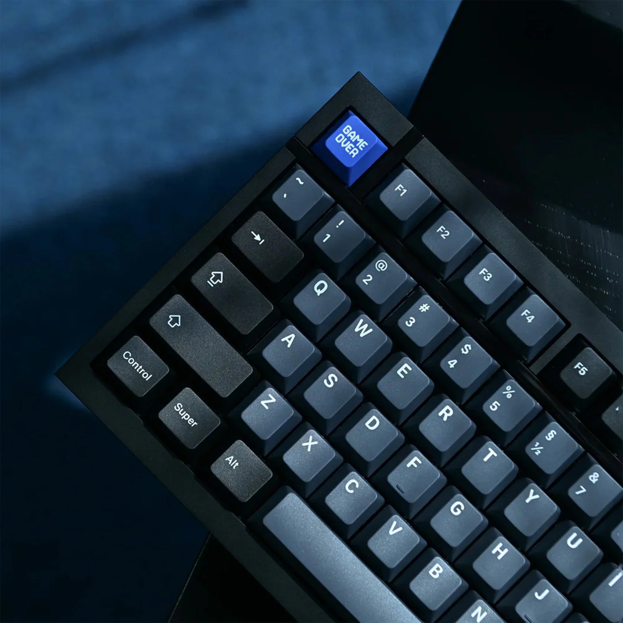KAP Disconnected Dark PBT Keycaps