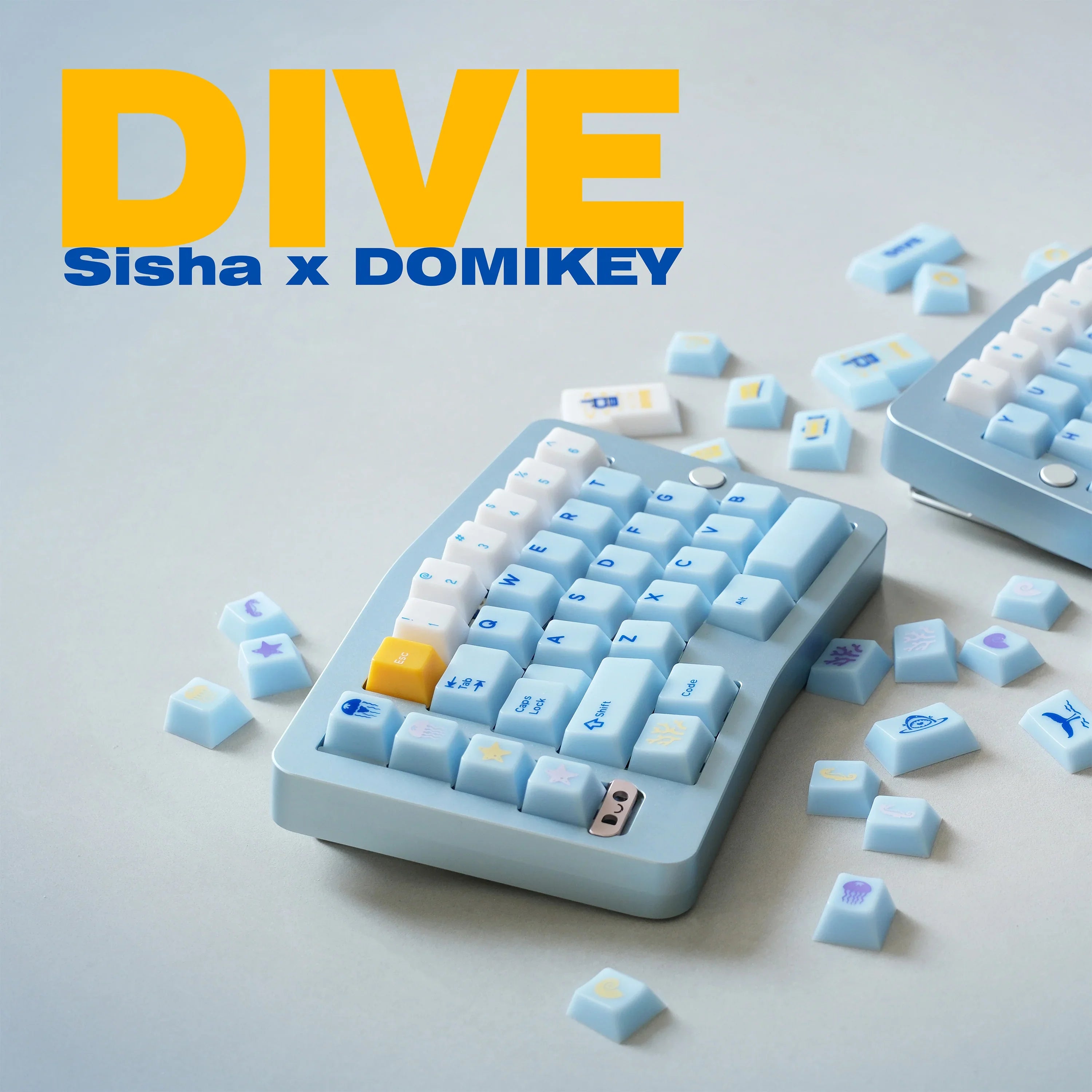 DIVE Sisha x DMK PC Keycap set