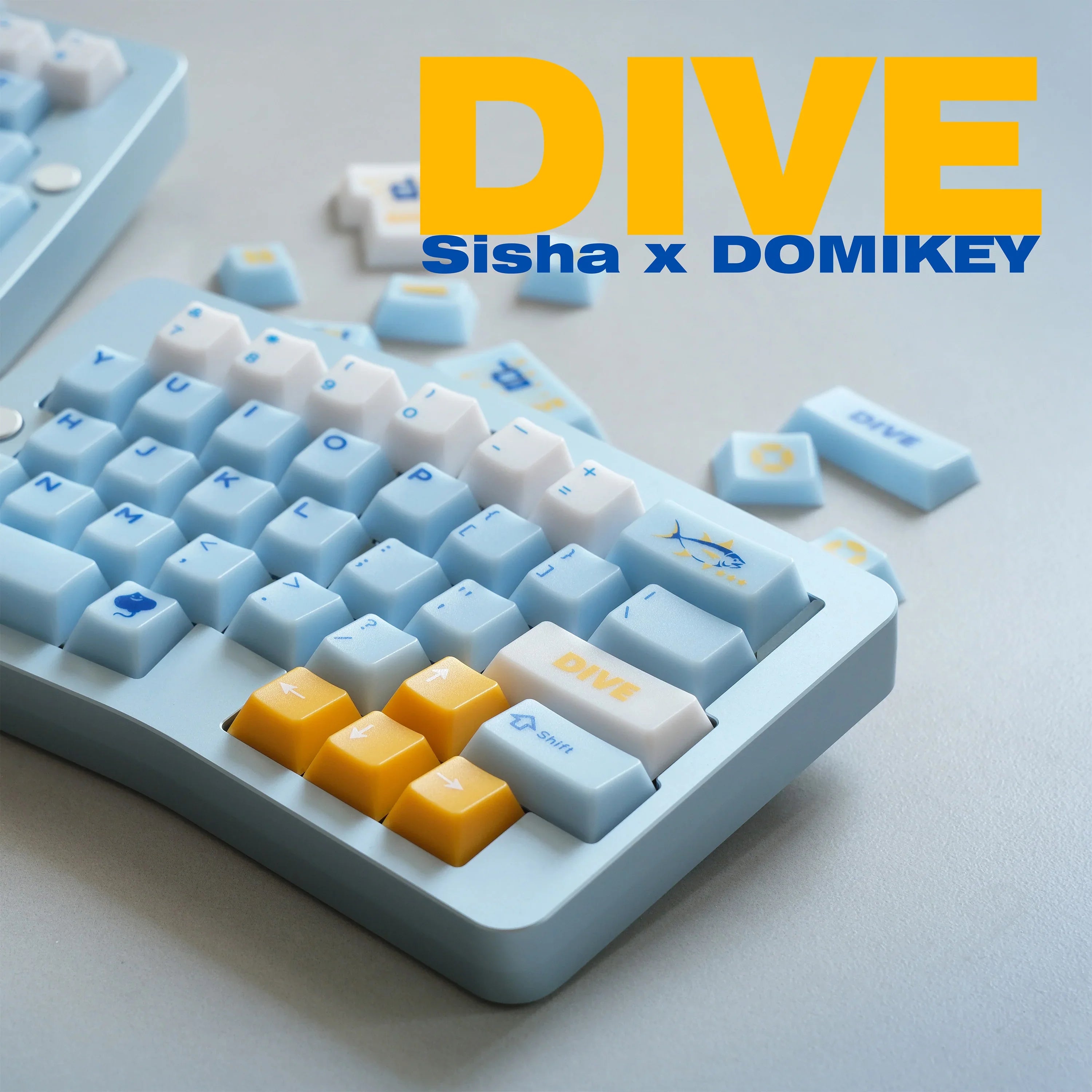 DIVE Sisha x DMK PC Keycap set