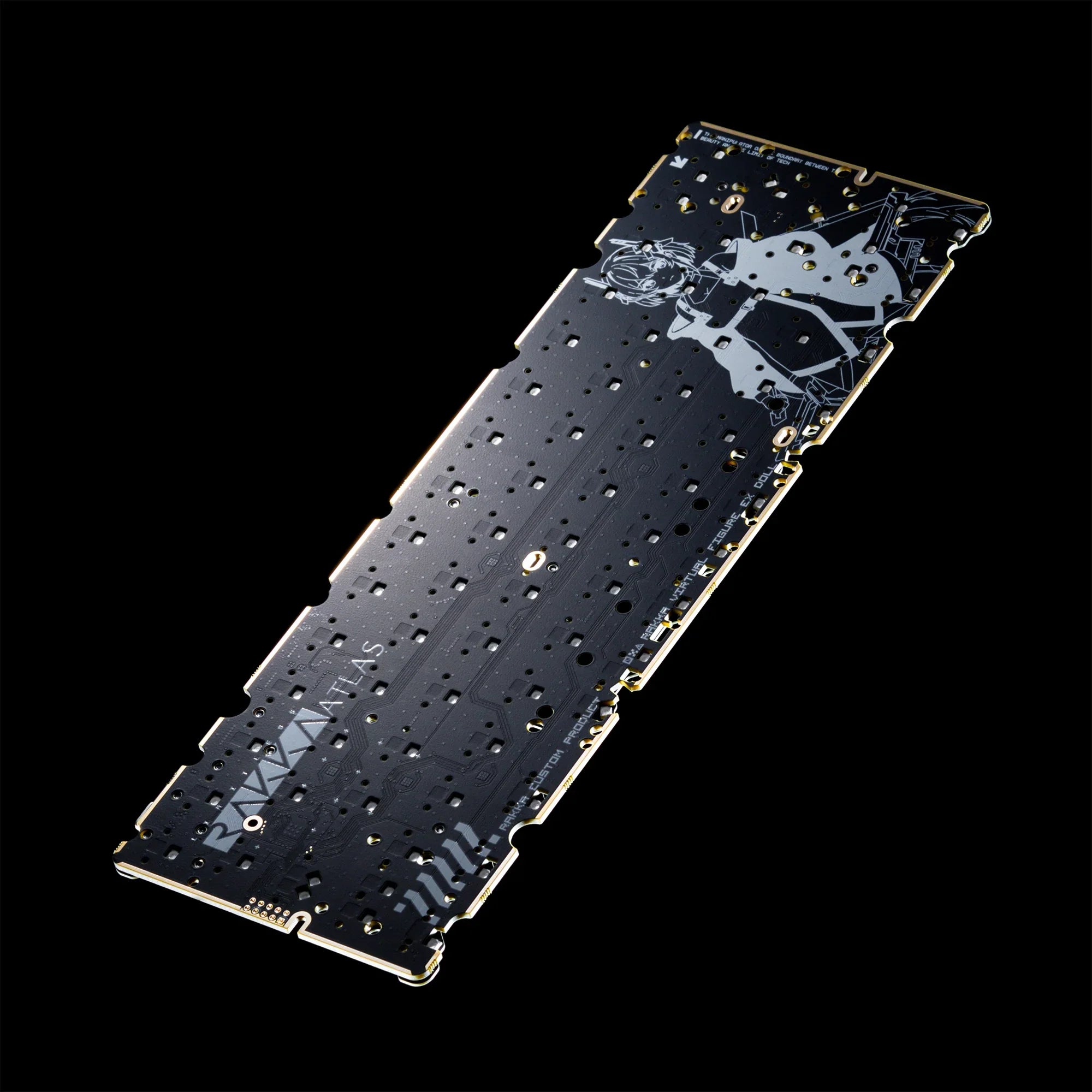 Rakka60 Atlas HE Keyboard PCB Module – Keybay Tech