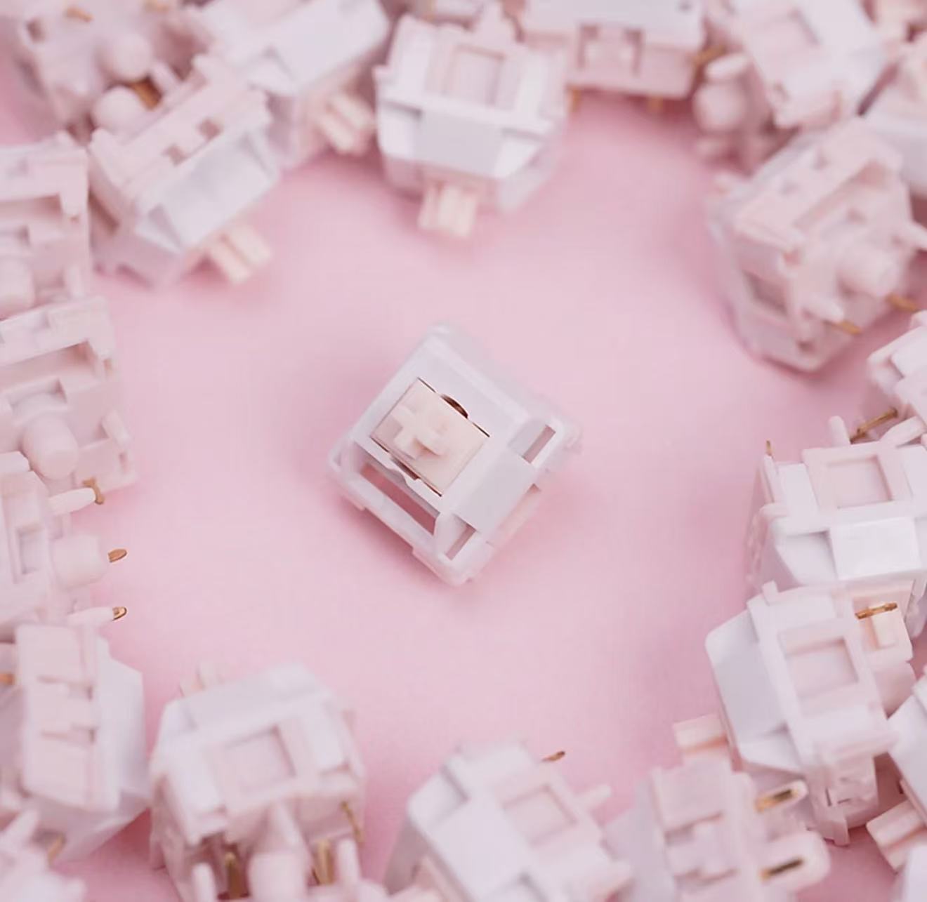 HMX Tiny Pink Linear Switches