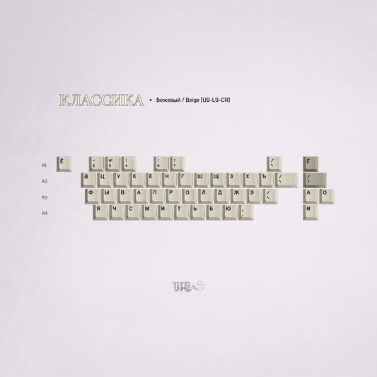 [GB] GMK классика (Classic) ABS Keycaps - KeyBay Tech