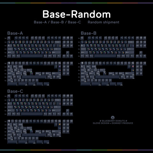 Glove x DMK Blueberry Dounts - KeyBay Tech