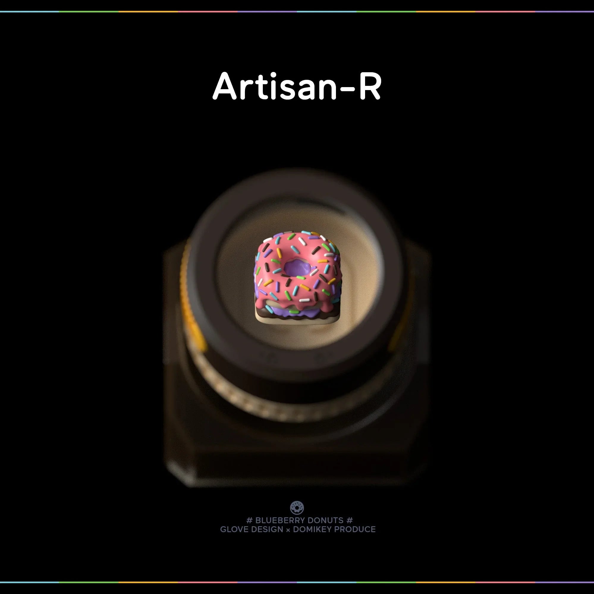 Glove x DMK Blueberry Dounts - KeyBay Tech