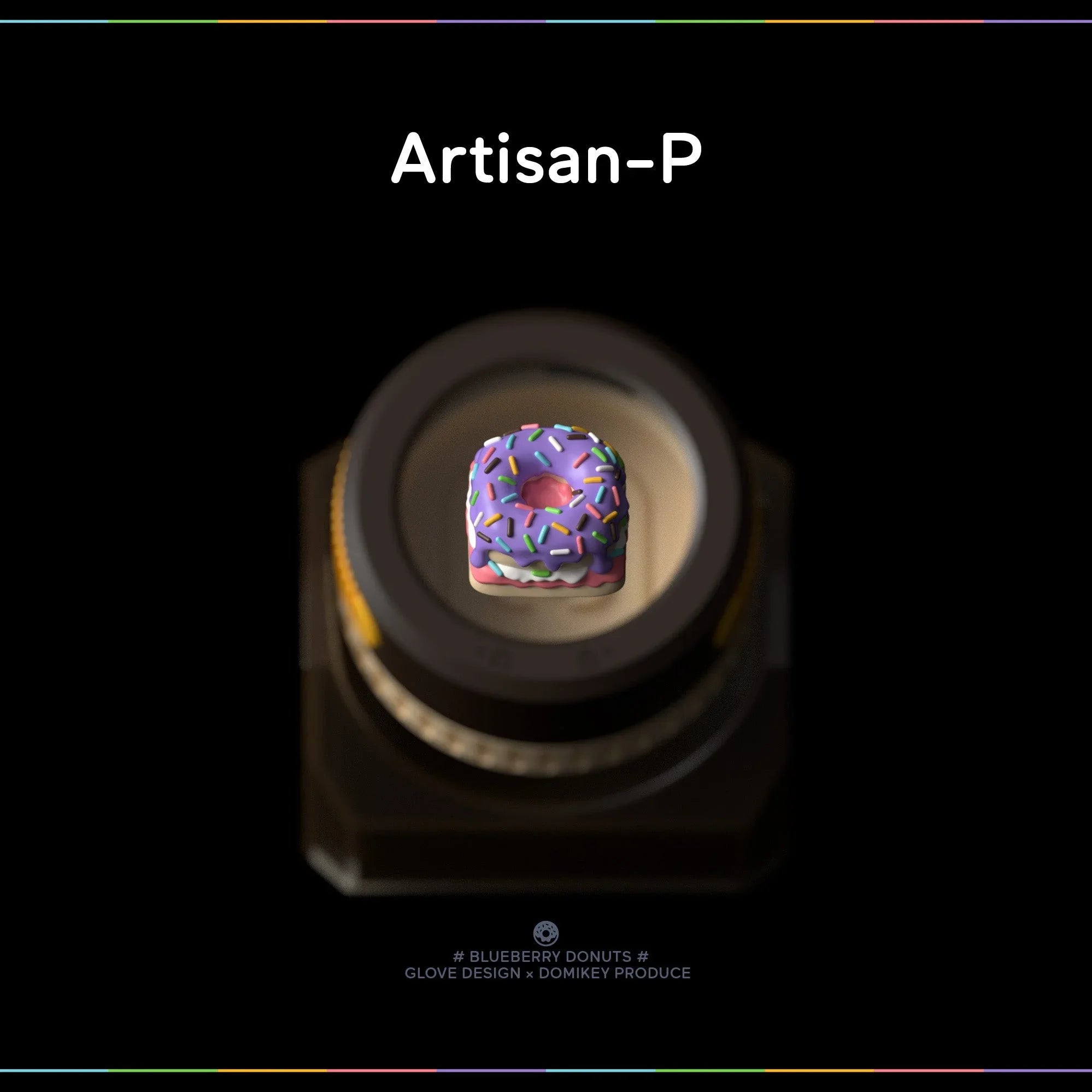 Glove x DMK Blueberry Dounts - KeyBay Tech