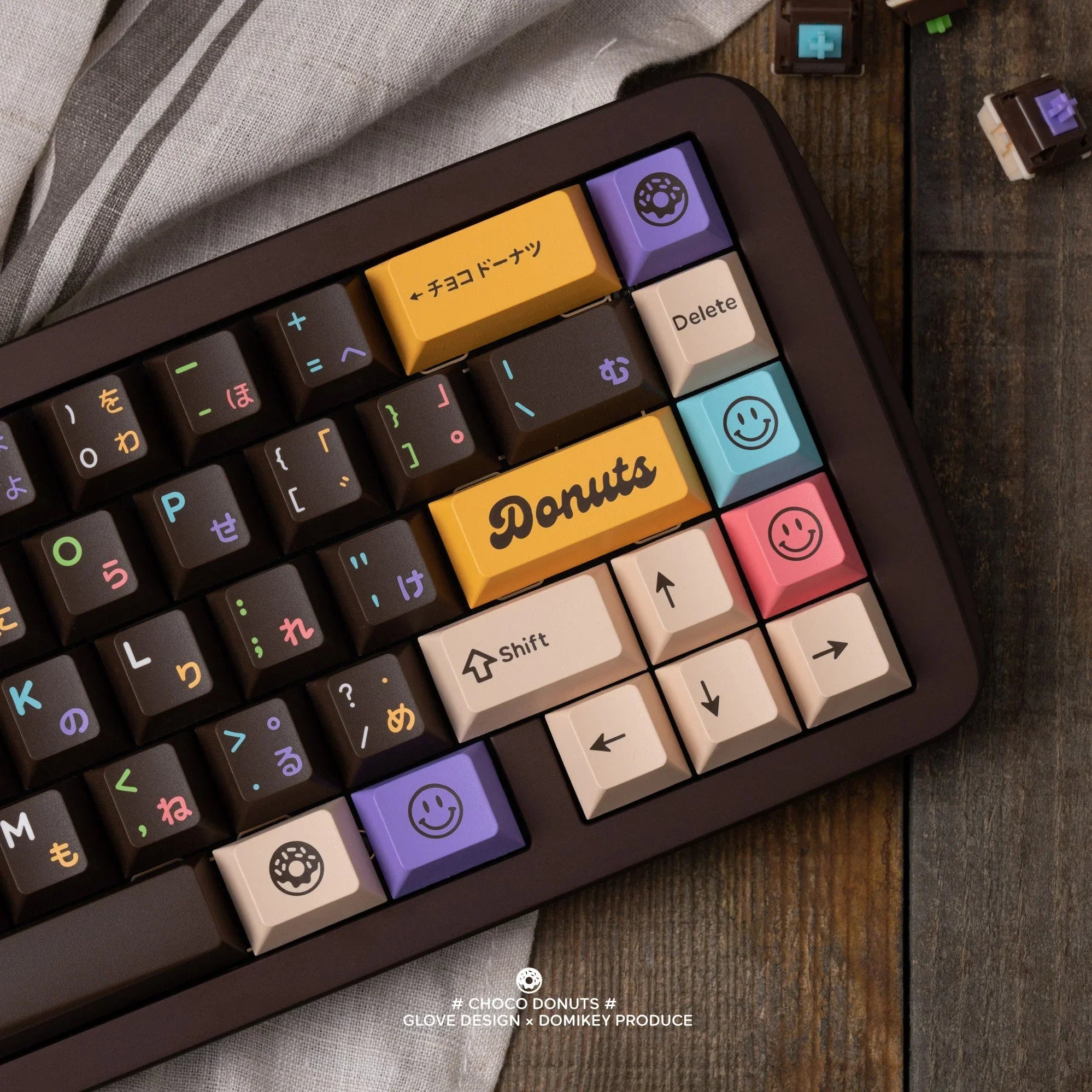 Glove x DMK Choco Donuts R2 - KeyBay Tech