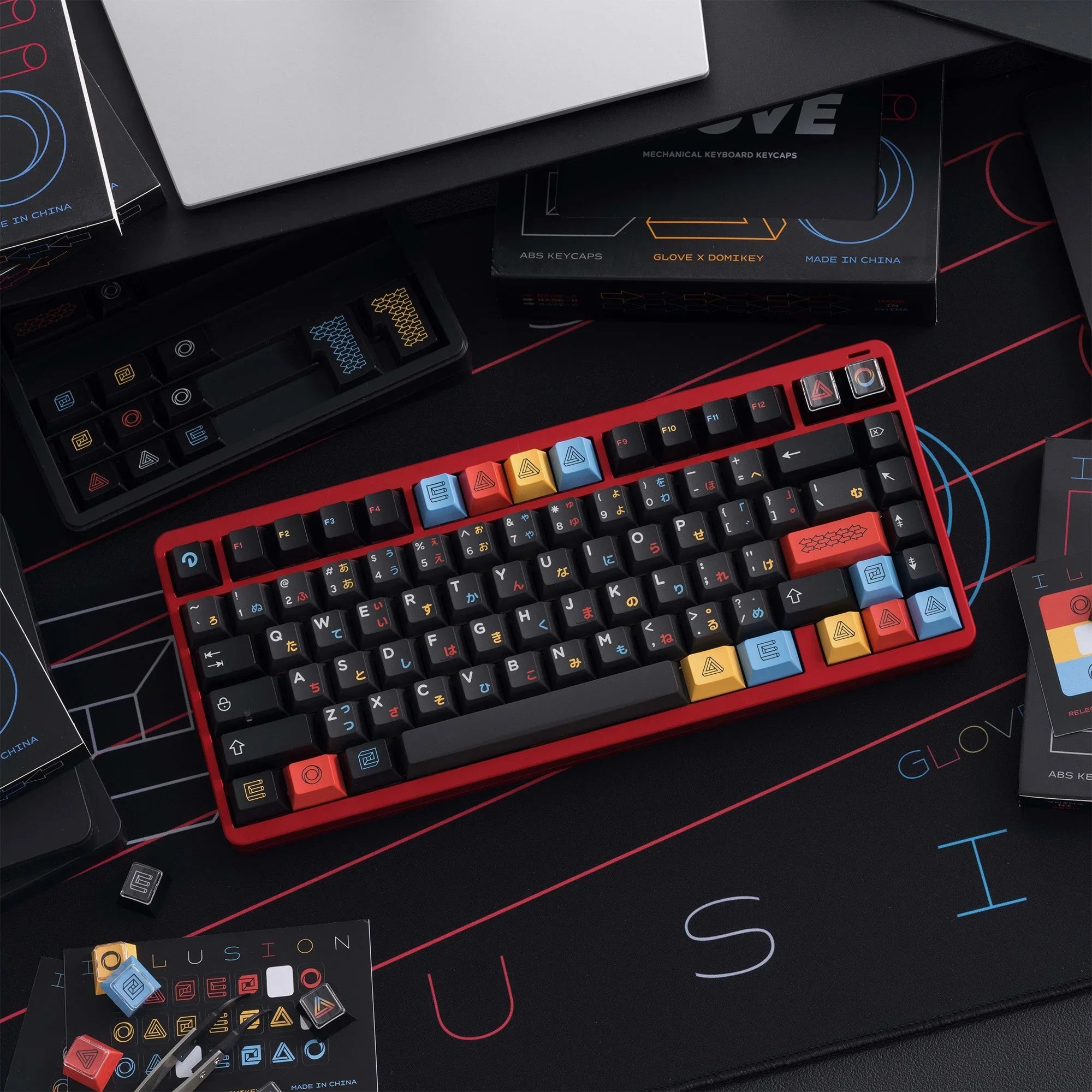Glove x DMK Illusion Keycap set - KeyBay Tech
