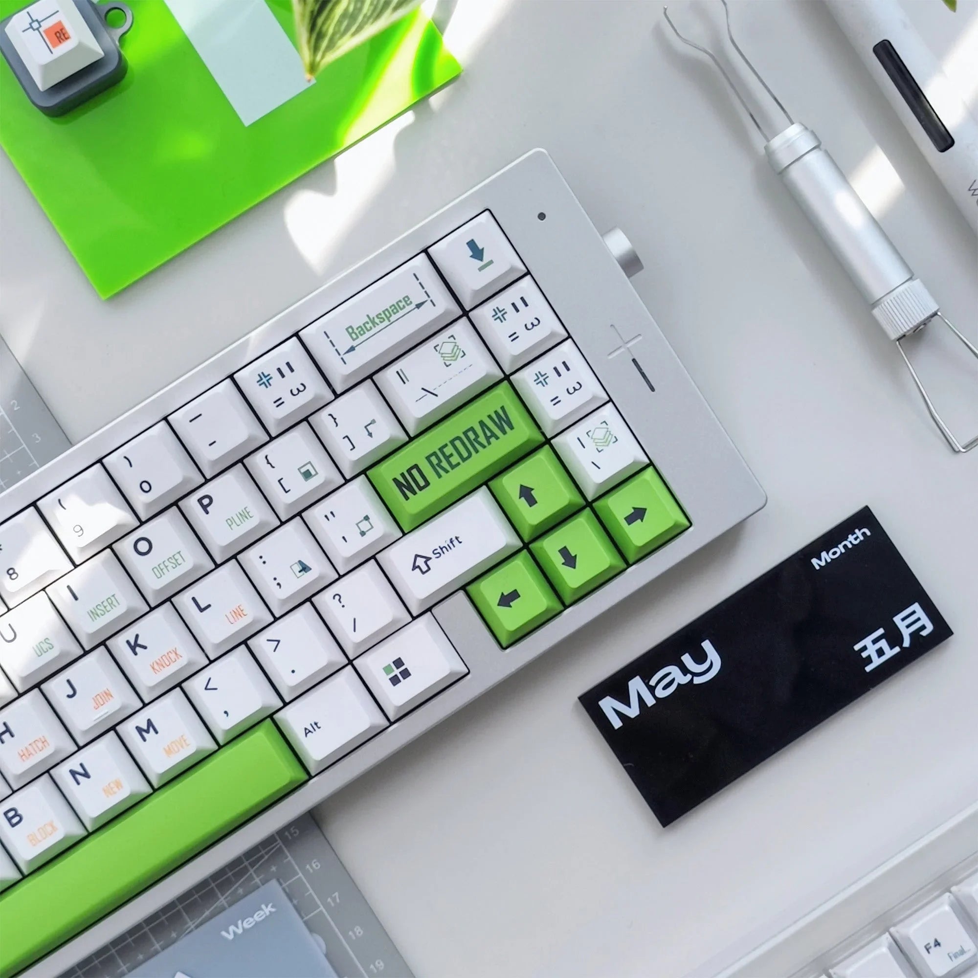 Hifi Fox Retro CAD: No Redraw Keycaps - KeyBay Tech