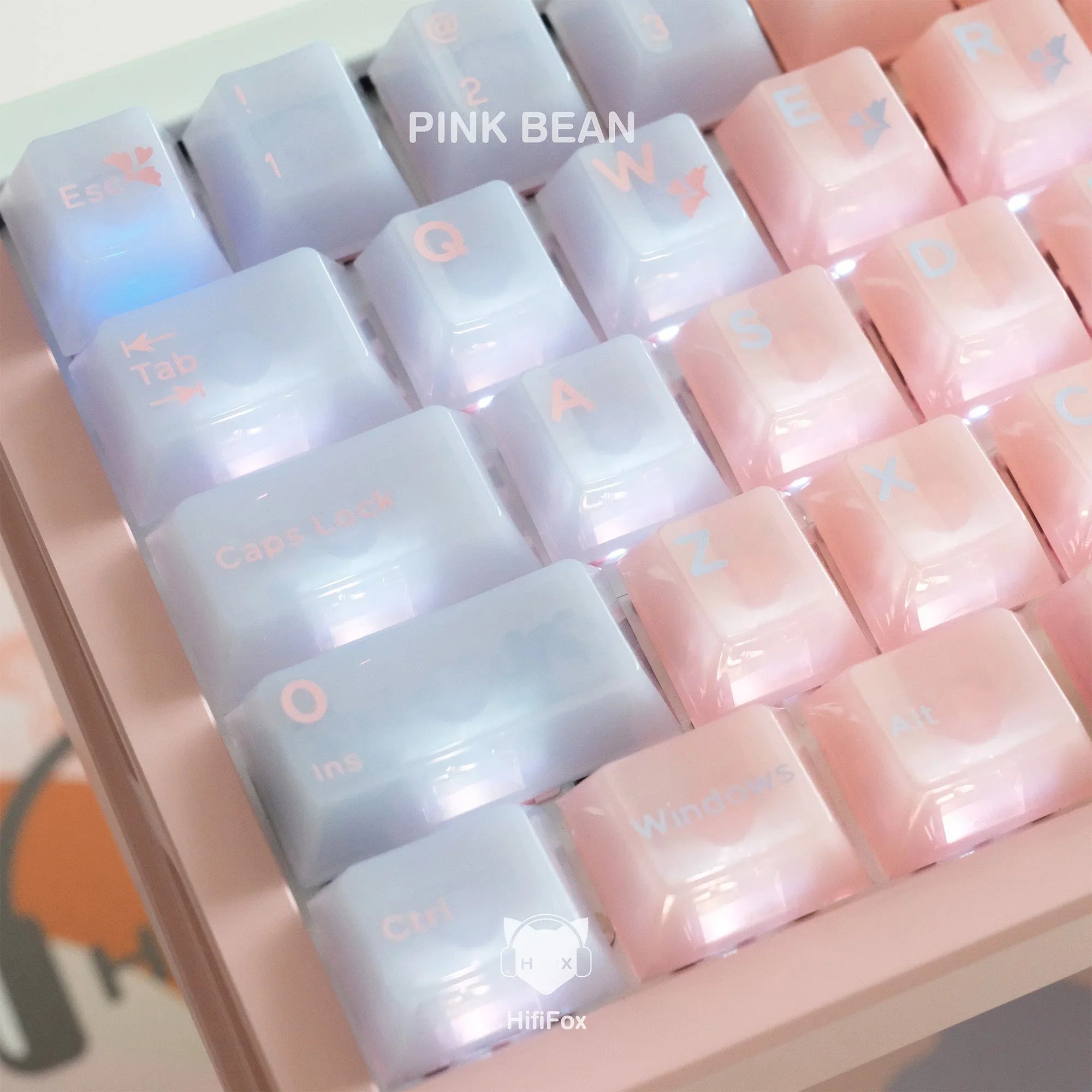 HIFI FOX x DMK Pink Beans - KeyBay Tech