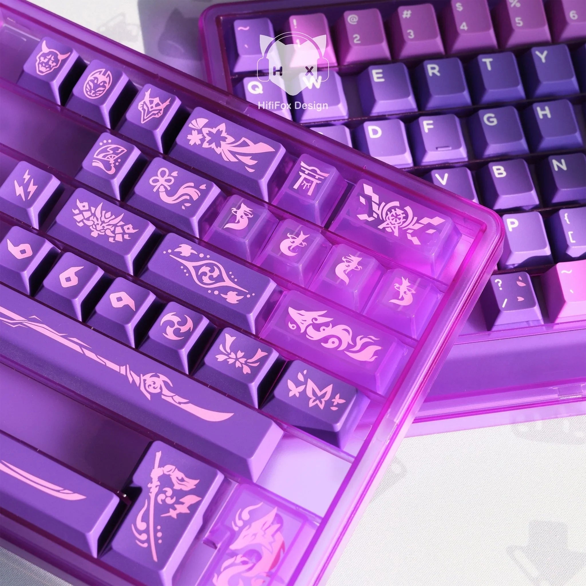 HifiFox Inazuma ABS keycaps - KeyBay Tech