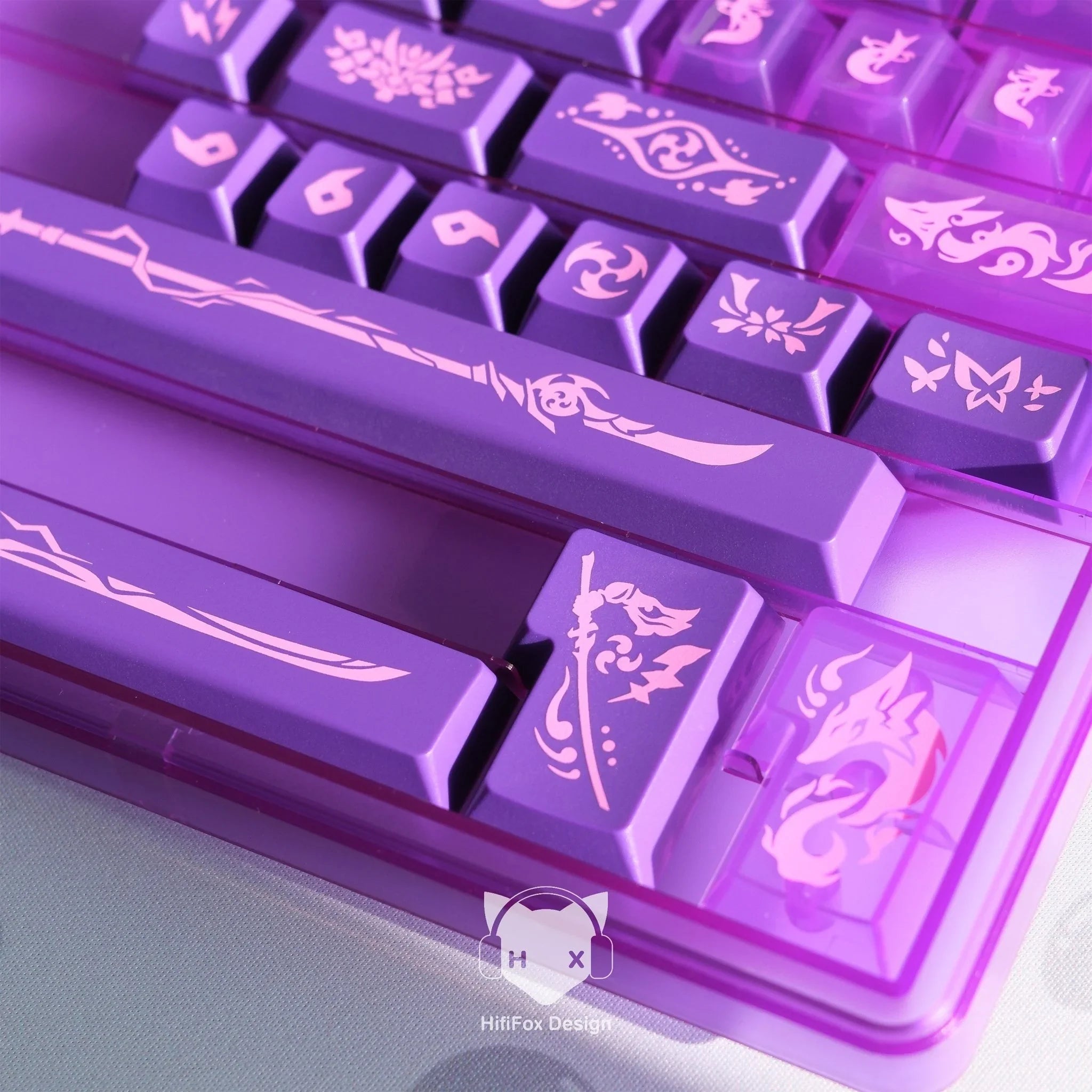 HifiFox Inazuma ABS keycaps - KeyBay Tech