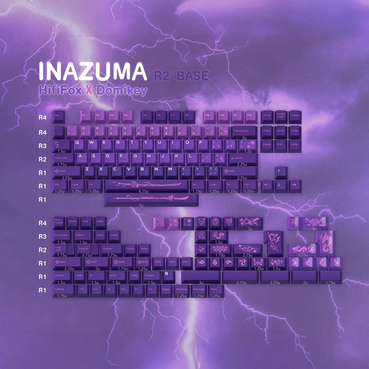 HifiFox Inazuma ABS keycaps - KeyBay Tech