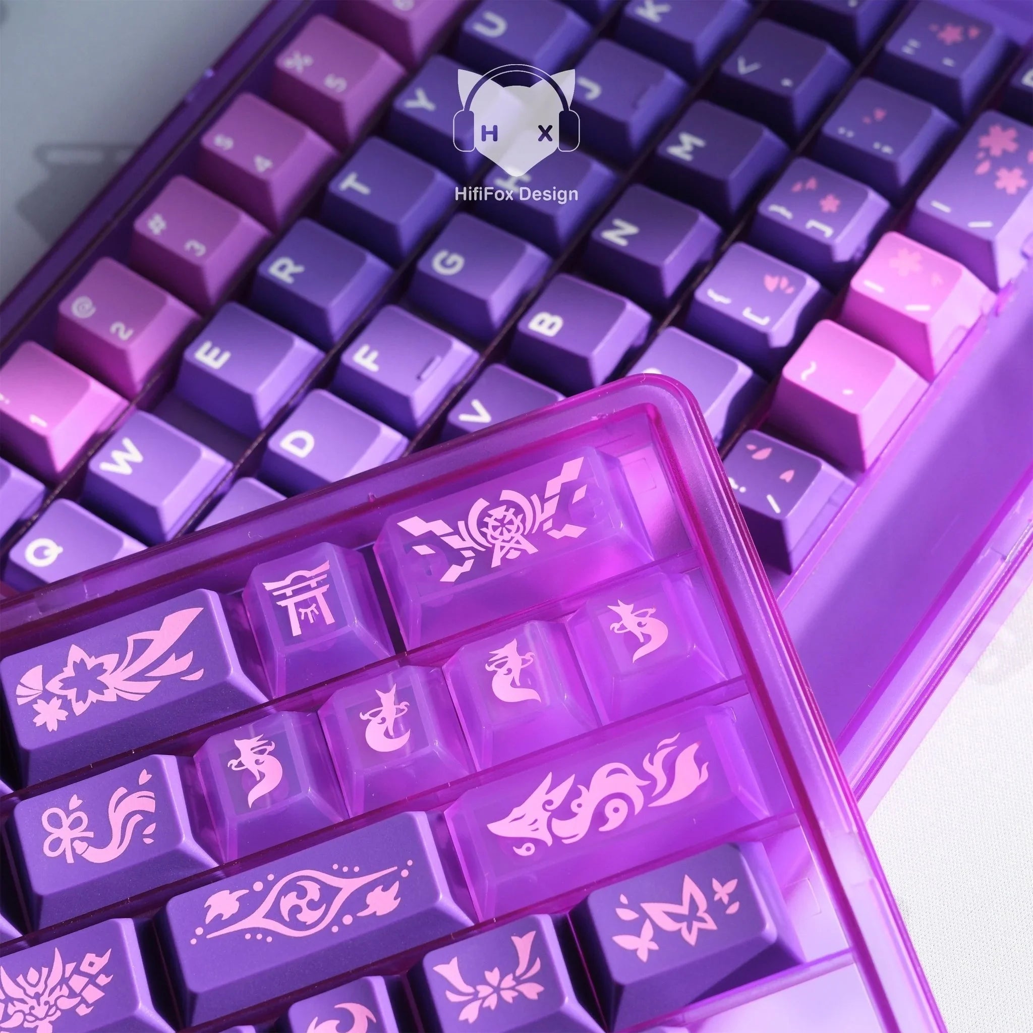 HifiFox Inazuma ABS keycaps - KeyBay Tech