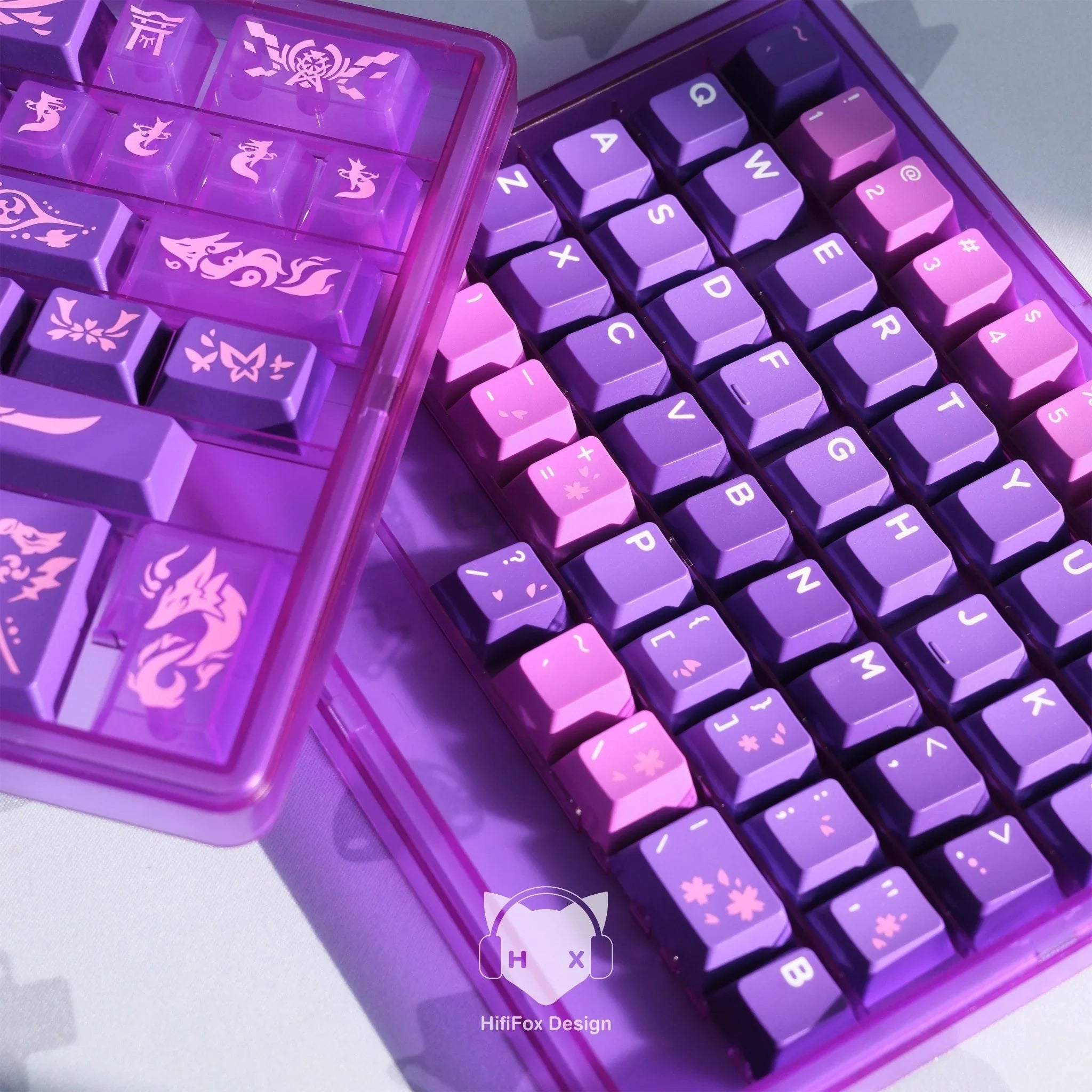 HifiFox Inazuma ABS keycaps - KeyBay Tech