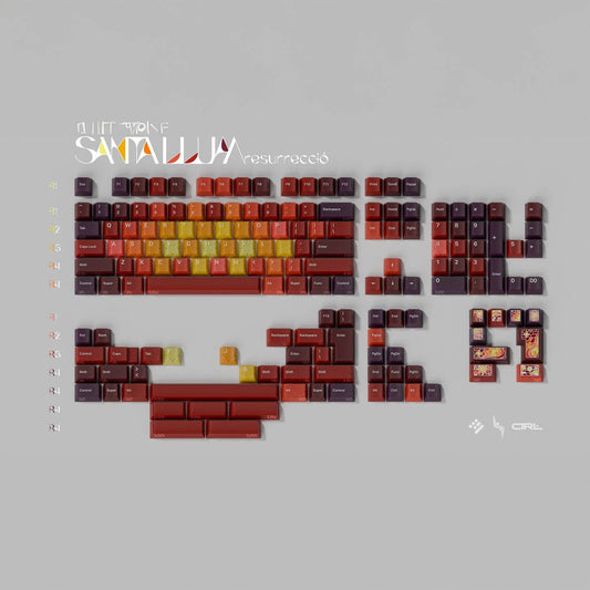 KAP Santa Llum ABS Keycap Sets - KeyBay Tech