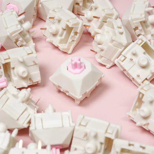 KEYBAY W1 White Diamond Switch OG - KeyBay Tech