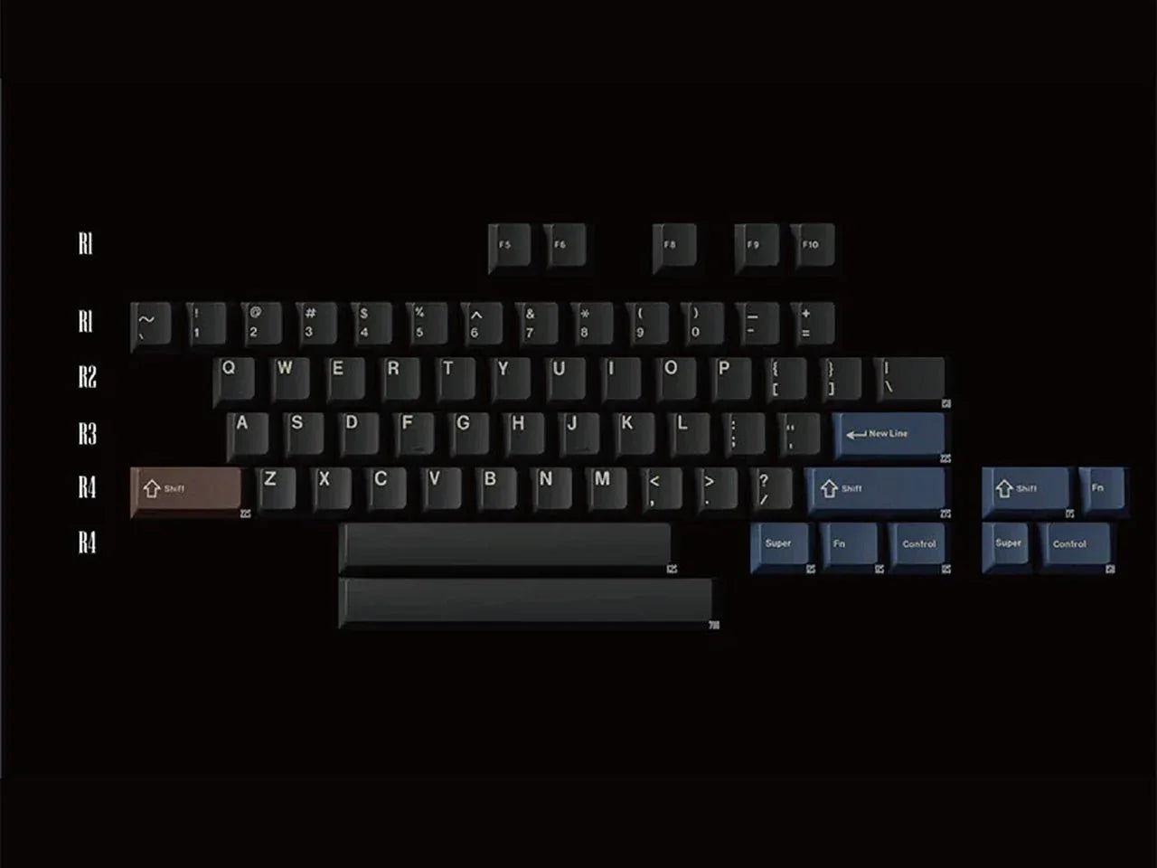 Keykobo Retro Mixed Lights R2 - KeyBay Tech