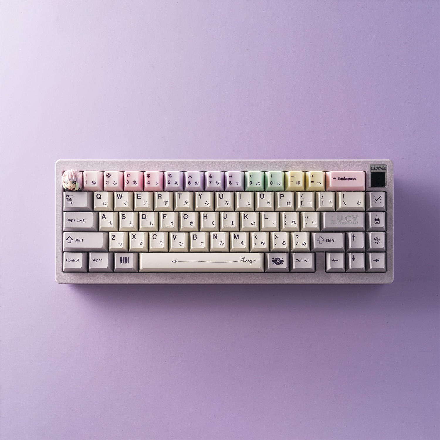 Lucy themed ABS + PBT keysets
