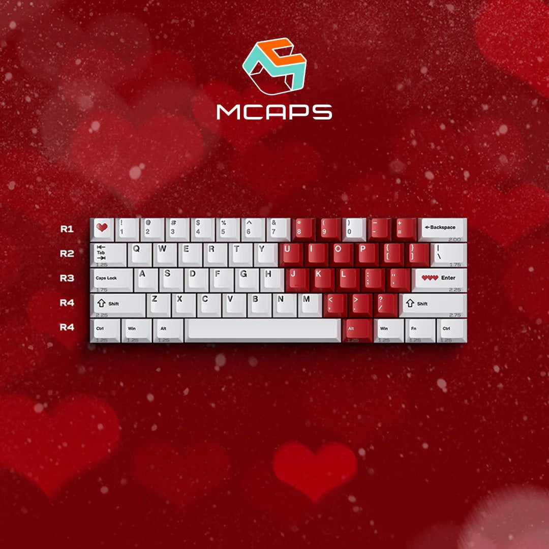 Meletrix Mcaps Aluminum keycaps