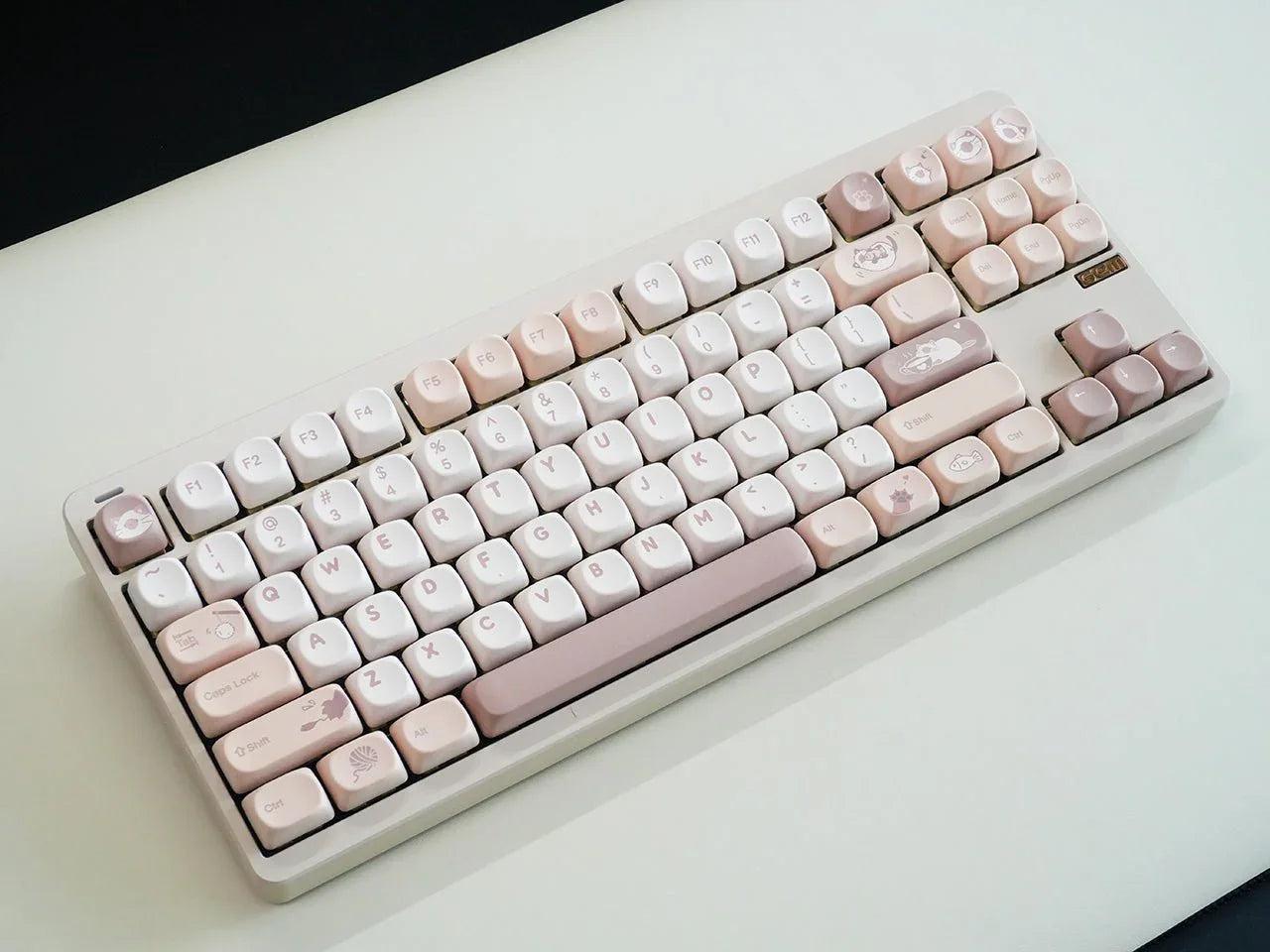 Milk Tea Siamese Keycap Set - KeyBay Tech