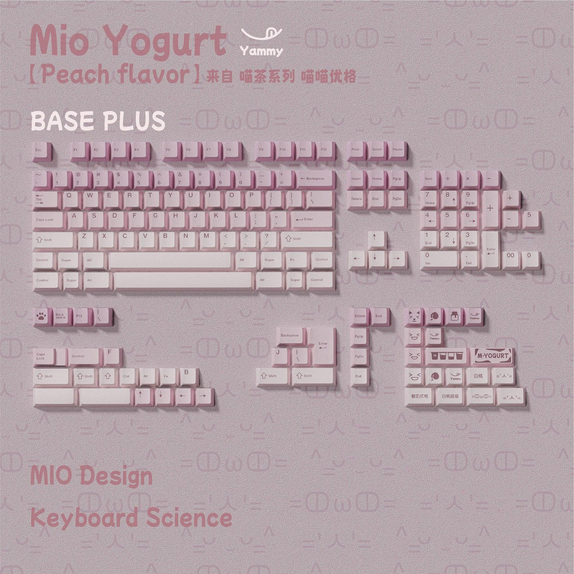 Mio Yogurt Keycap set - KeyBay Tech
