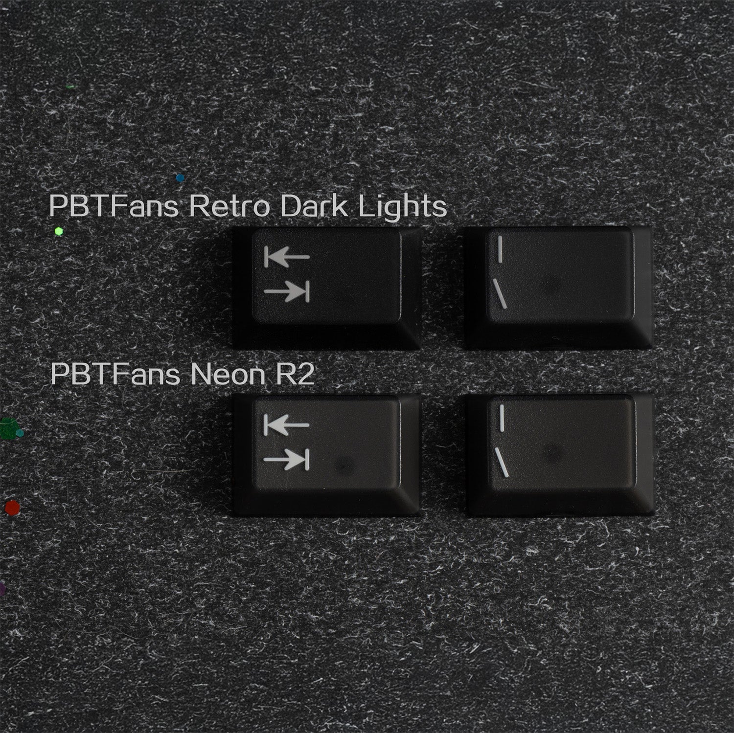 PBTfans Neon R2 ABS Keysets