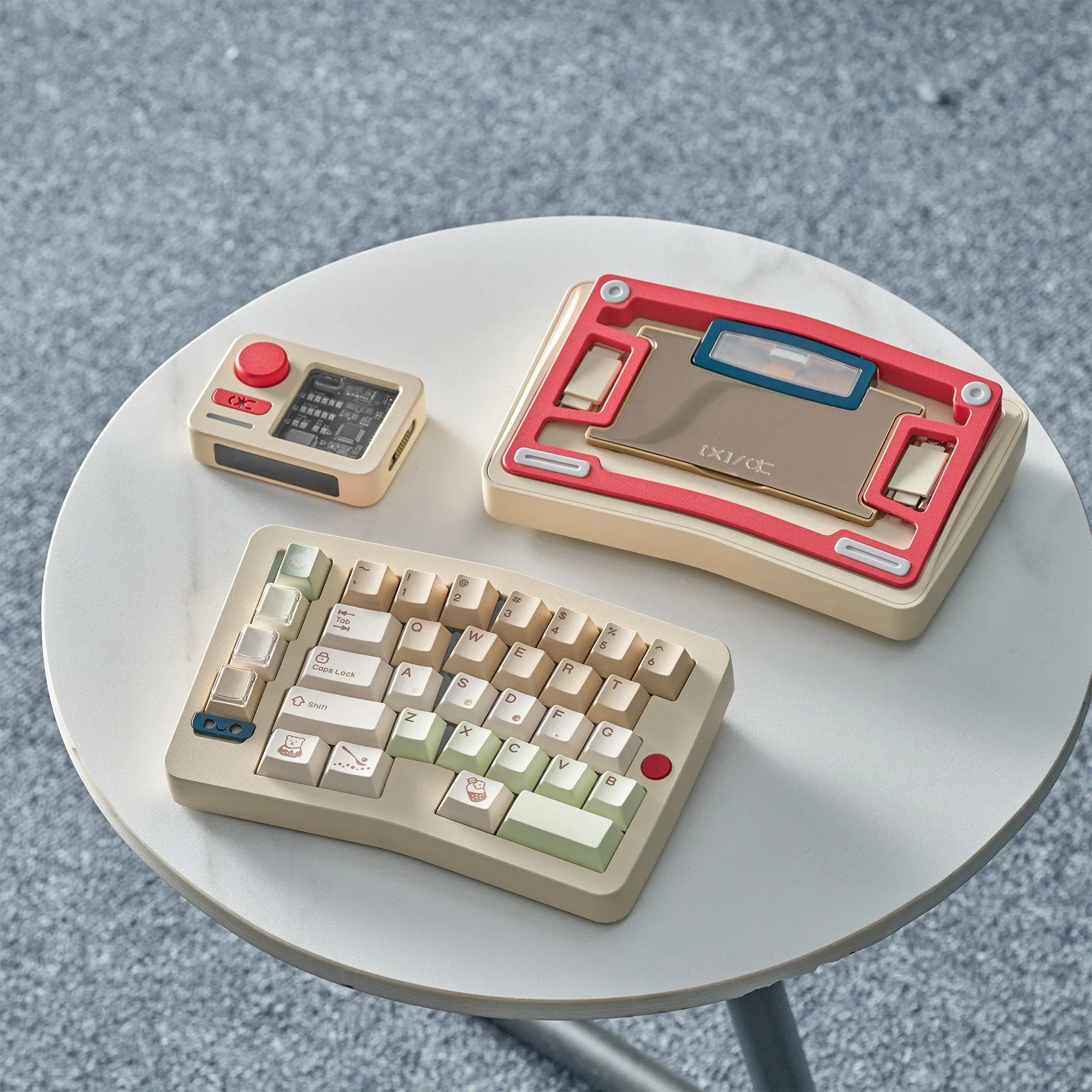 Pearl Milk Tea Keycap set - KeyBay Tech